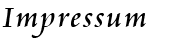 Impressum